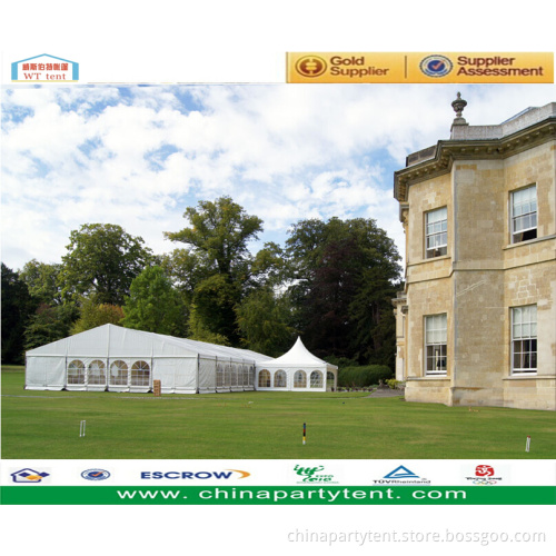 100 seater Customized wedding party tent with decoration for sale